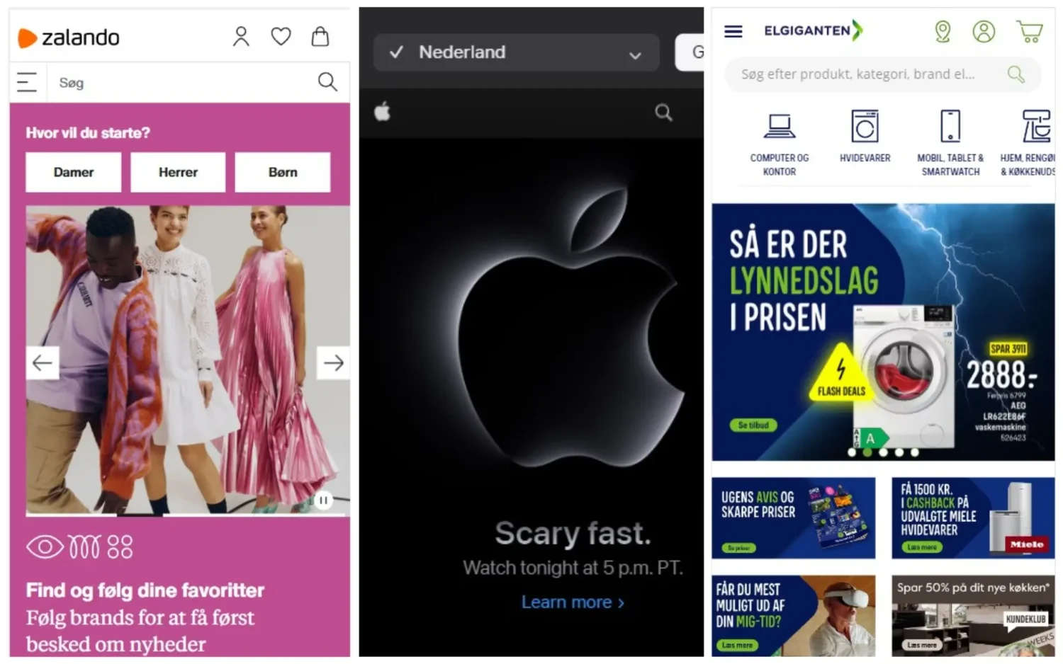 Danish online shops