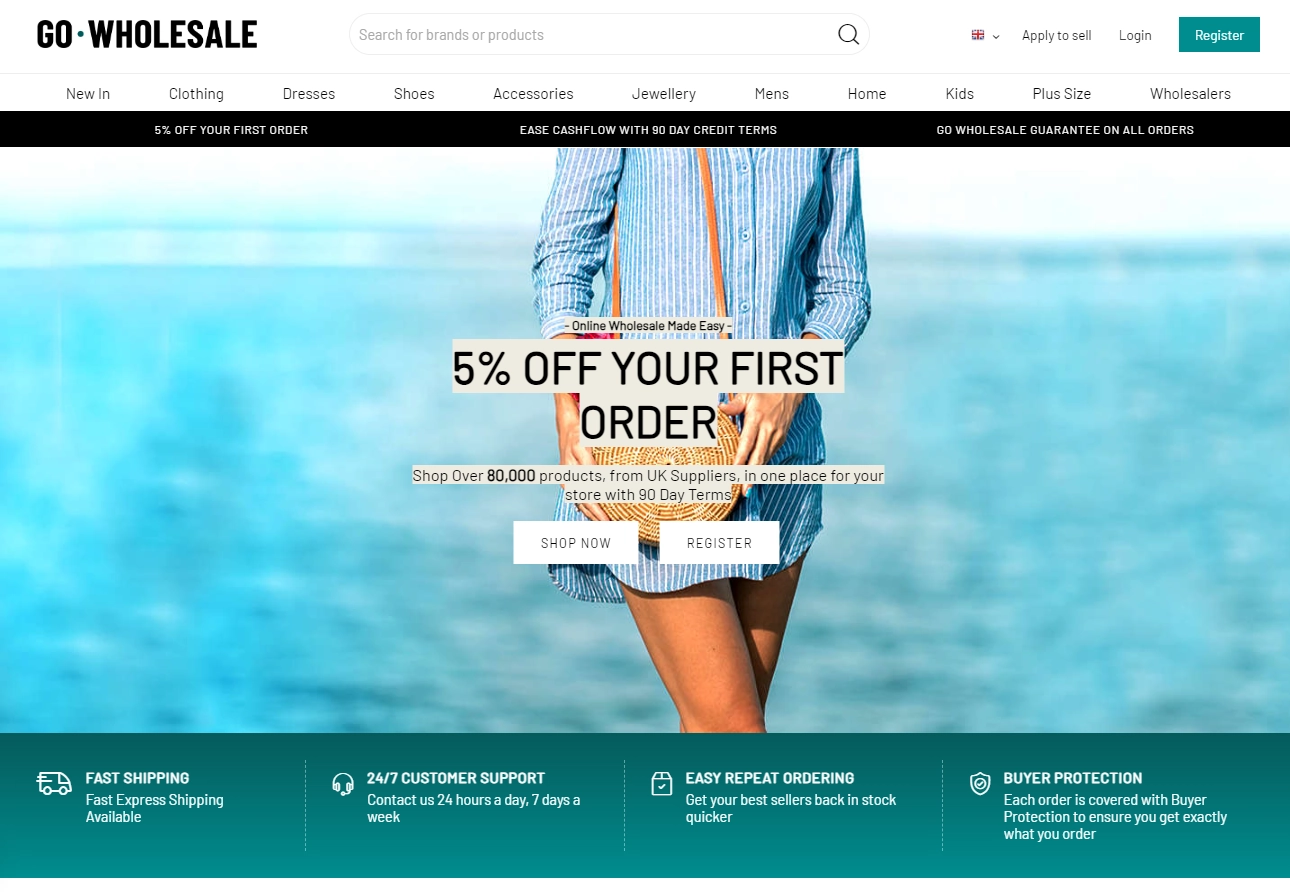 Gowholesale marketplace